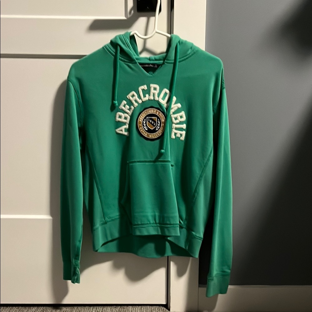 Abercrombie & Fitch Women’s Green Hoodie